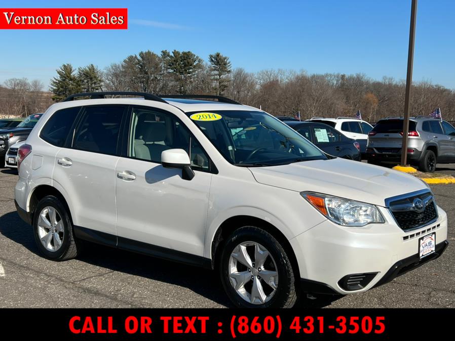 2014 Subaru Forester 4dr Auto 2.5i Premium PZEV, available for sale in Manchester, Connecticut | Vernon Auto Sale & Service. Manchester, Connecticut 2014 Subaru Forester 4dr Auto 2.5i Premium PZEV, available for sale in Manchester, Connecticut | Vernon Auto Sale & Service. Manchester, Connecticut