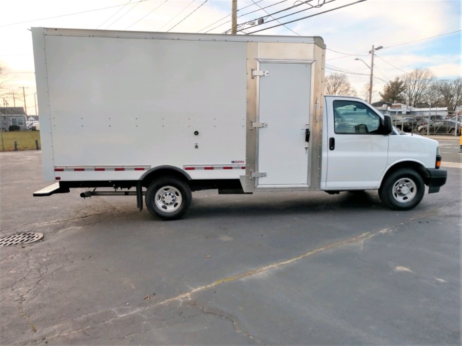 2021 Chevrolet EXPRESS 3500 14 FT BOX TRUCK 3500 Van 159", available for sale in COPIAGUE, New York | Warwick Auto Sales Inc. COPIAGUE, New York