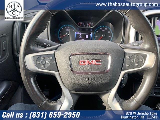 2018 GMC Canyon 4WD Crew Cab 140.5" All Terrain w/Leather, available for sale in Huntington, New York | The Boss Auto Group. Huntington, New York 2018 GMC Canyon 4WD Crew Cab 140.5" All Terrain w/Leather, available for sale in Huntington, New York | The Boss Auto Group. Huntington, New York