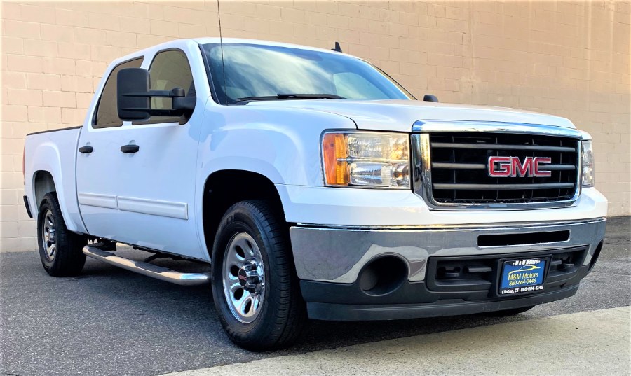 2011 GMC Sierra 1500 4WD Crew Cab 143.5" SL, available for sale in Clinton, Connecticut | M&M Motors International. Clinton, Connecticut 2011 GMC Sierra 1500 4WD Crew Cab 143.5" SL, available for sale in Clinton, Connecticut | M&M Motors International. Clinton, Connecticut