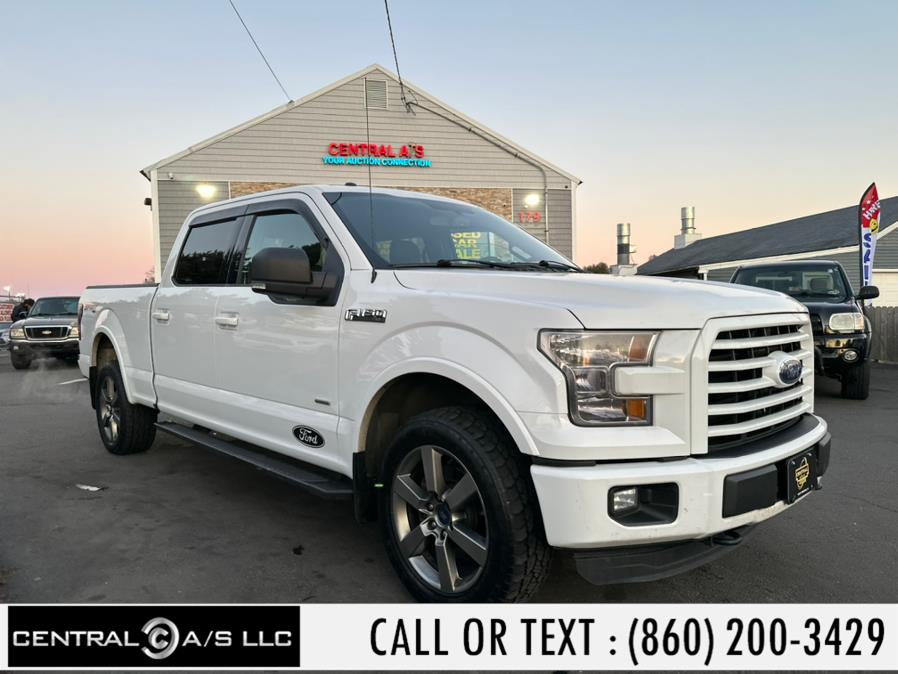 2015 Ford F-150 4WD SuperCrew 157" XLT, available for sale in East Windsor, Connecticut | Central A/S LLC. East Windsor, Connecticut