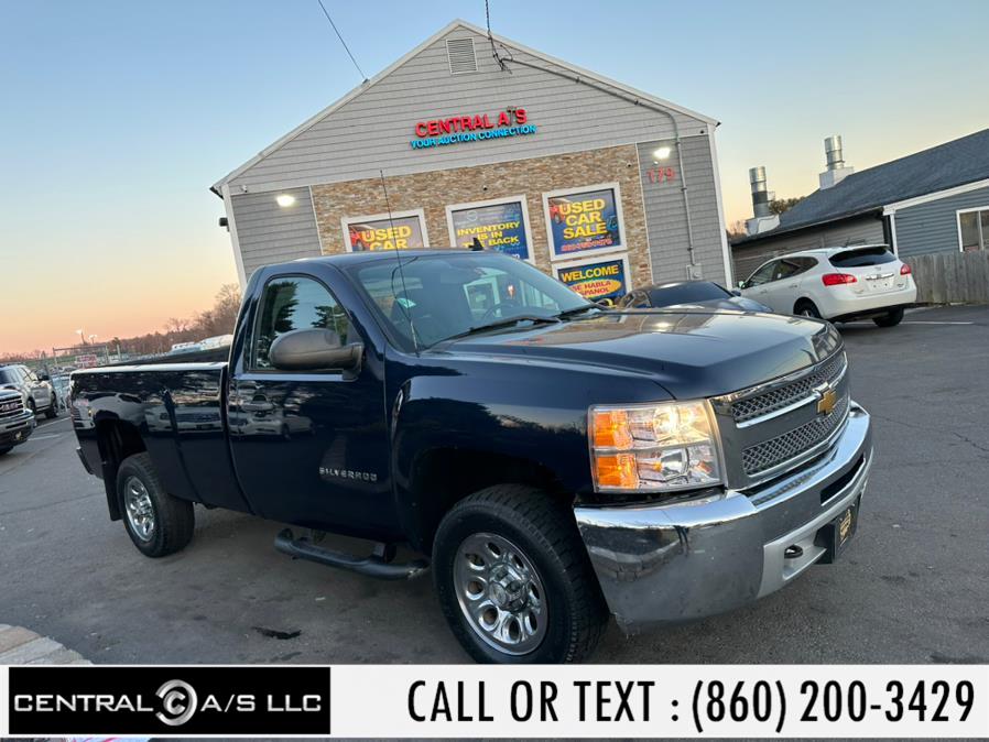 2012 Chevrolet Silverado 1500 4WD Reg Cab 133.0" LT, available for sale in East Windsor, Connecticut | Central A/S LLC. East Windsor, Connecticut