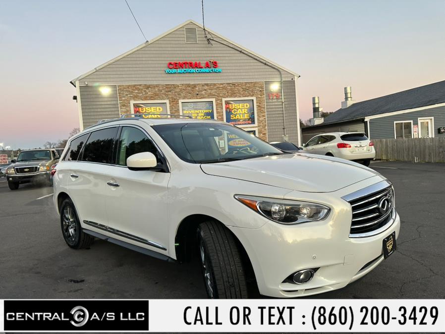2013 INFINITI JX35 AWD 4dr, available for sale in East Windsor, Connecticut | Central A/S LLC. East Windsor, Connecticut 2013 INFINITI JX35 AWD 4dr, available for sale in East Windsor, Connecticut | Central A/S LLC. East Windsor, Connecticut
