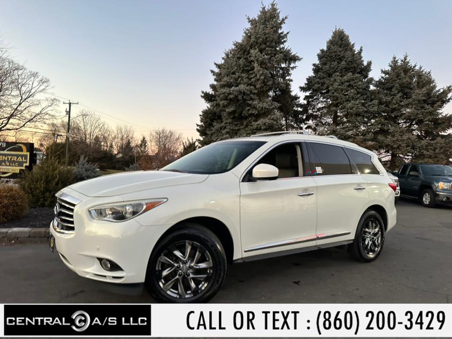 2013 INFINITI JX35 AWD 4dr, available for sale in East Windsor, Connecticut | Central A/S LLC. East Windsor, Connecticut 2013 INFINITI JX35 AWD 4dr, available for sale in East Windsor, Connecticut | Central A/S LLC. East Windsor, Connecticut