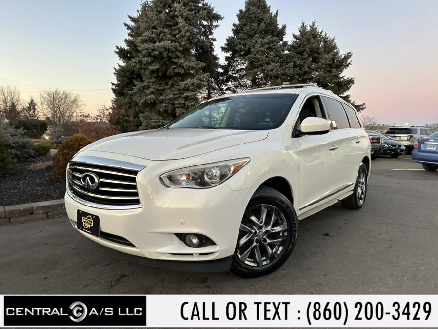 2013 INFINITI JX35 AWD 4dr, available for sale in East Windsor, Connecticut | Central A/S LLC. East Windsor, Connecticut 2013 INFINITI JX35 AWD 4dr, available for sale in East Windsor, Connecticut | Central A/S LLC. East Windsor, Connecticut