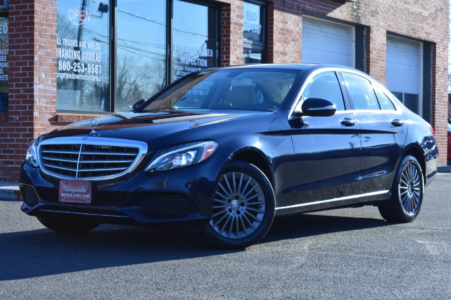 2015 Mercedes-Benz C-Class 4dr Sdn C300 Luxury 4MATIC, available for sale in ENFIELD, Connecticut | Longmeadow Motor Cars. ENFIELD, Connecticut