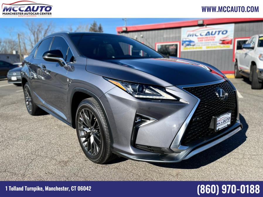 2016 Lexus RX 350 AWD 4dr F Sport, available for sale in Manchester, Connecticut | Manchester Autocar Center. Manchester, Connecticut