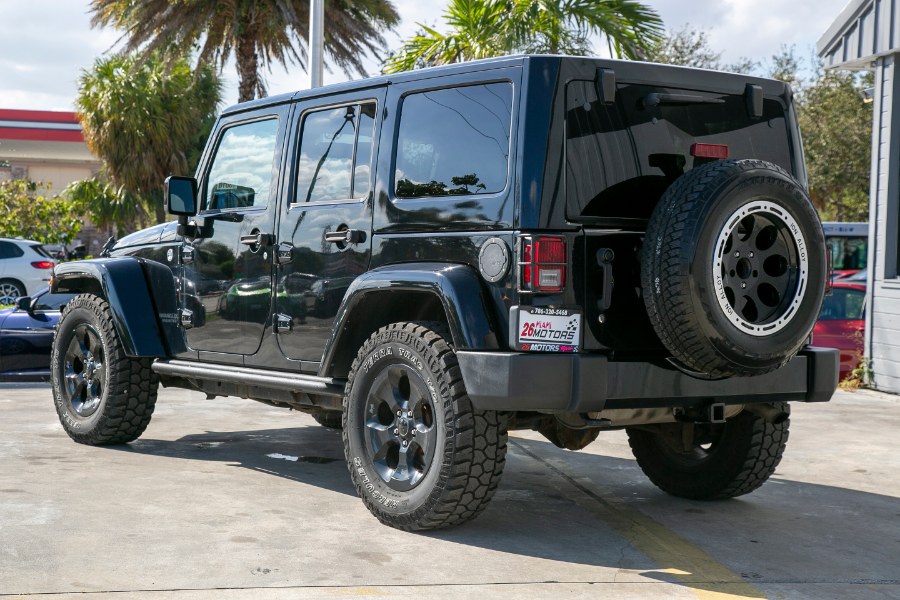 2015 Jeep Wrangler Unlimited 4WD 4dr Altitude, available for sale in Miami, Florida | 26 Motors Miami. Miami, Florida 2015 Jeep Wrangler Unlimited 4WD 4dr Altitude, available for sale in Miami, Florida | 26 Motors Miami. Miami, Florida