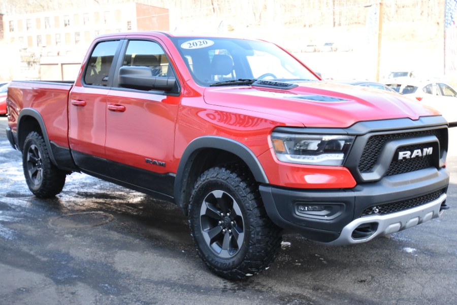 2020 Ram 1500 Rebel 4x4 Quad Cab 6''4" Box, available for sale in Waterbury, Connecticut | Highline Car Connection. Waterbury, Connecticut 2020 Ram 1500 Rebel 4x4 Quad Cab 6''4" Box, available for sale in Waterbury, Connecticut | Highline Car Connection. Waterbury, Connecticut