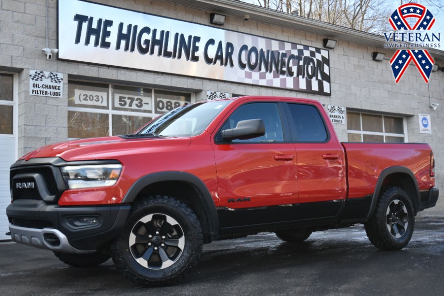 2020 Ram 1500 Rebel 4x4 Quad Cab 6''4" Box, available for sale in Waterbury, Connecticut | Highline Car Connection. Waterbury, Connecticut
