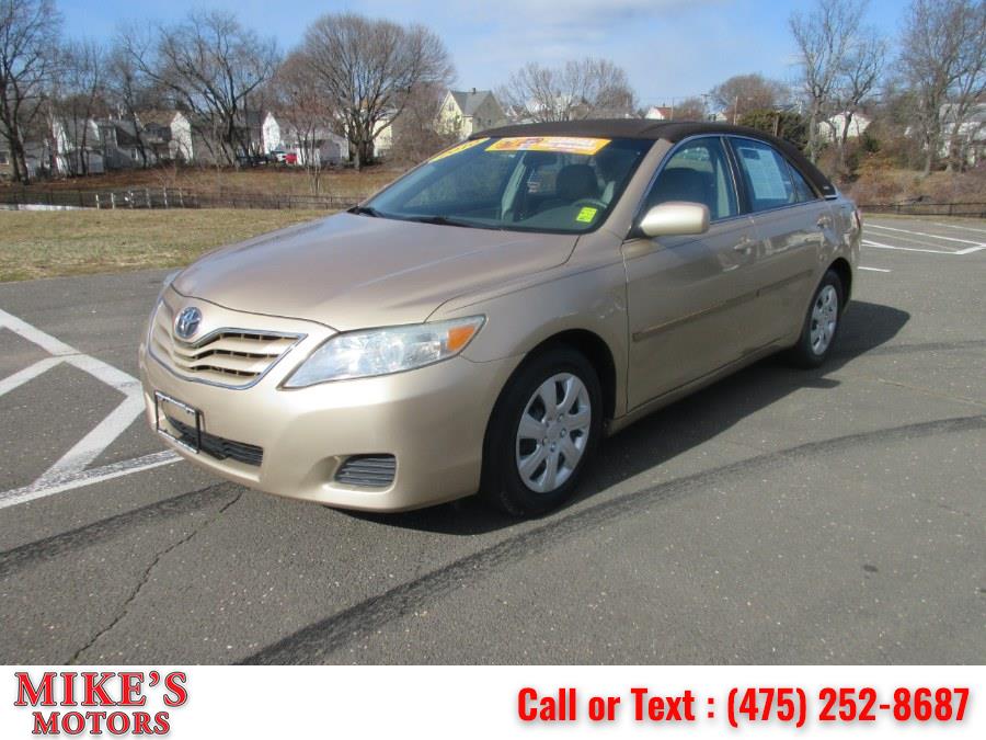 2010 Toyota Camry 4dr Sdn I4 Auto LE (Natl), available for sale in Stratford, Connecticut | Mike's Motors LLC. Stratford, Connecticut