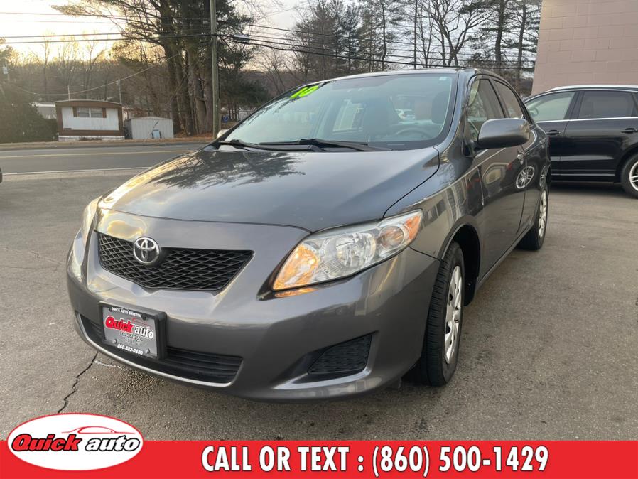 2010 Toyota Corolla 4dr Sdn Auto LE (Natl), available for sale in Bristol, Connecticut | Quick Auto LLC. Bristol, Connecticut 2010 Toyota Corolla 4dr Sdn Auto LE (Natl), available for sale in Bristol, Connecticut | Quick Auto LLC. Bristol, Connecticut