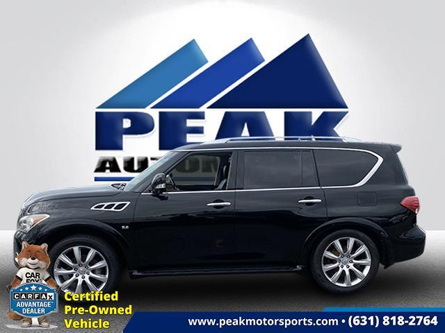 2014 INFINITI QX80 4WD 4dr, available for sale in Bayshore, New York | Peak Automotive Inc.. Bayshore, New York 2014 INFINITI QX80 4WD 4dr, available for sale in Bayshore, New York | Peak Automotive Inc.. Bayshore, New York