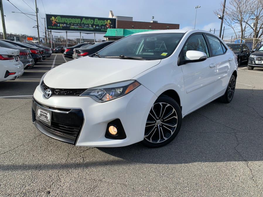 2016 Toyota Corolla 4dr Sdn CVT S Plus (Natl), available for sale in Lodi, New Jersey | European Auto Expo. Lodi, New Jersey 2016 Toyota Corolla 4dr Sdn CVT S Plus (Natl), available for sale in Lodi, New Jersey | European Auto Expo. Lodi, New Jersey