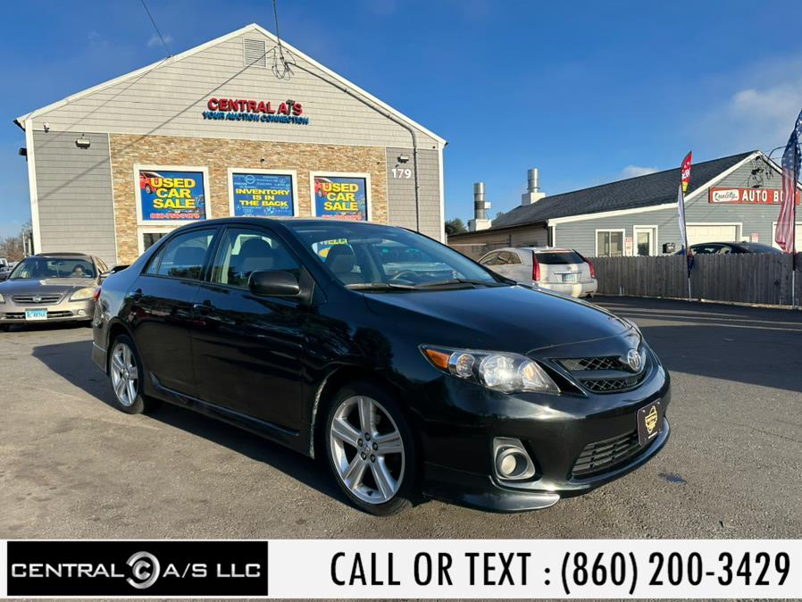 2013 Toyota Corolla 4dr Sdn Auto LE, available for sale in East Windsor, Connecticut | Central A/S LLC. East Windsor, Connecticut