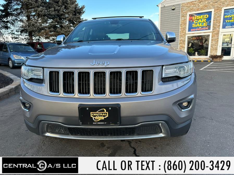 2015 Jeep Grand Cherokee 4WD 4dr Limited, available for sale in East Windsor, Connecticut | Central A/S LLC. East Windsor, Connecticut 2015 Jeep Grand Cherokee 4WD 4dr Limited, available for sale in East Windsor, Connecticut | Central A/S LLC. East Windsor, Connecticut