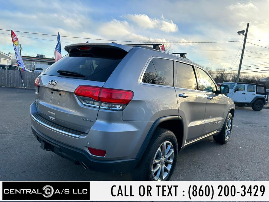 2015 Jeep Grand Cherokee 4WD 4dr Limited, available for sale in East Windsor, Connecticut | Central A/S LLC. East Windsor, Connecticut 2015 Jeep Grand Cherokee 4WD 4dr Limited, available for sale in East Windsor, Connecticut | Central A/S LLC. East Windsor, Connecticut