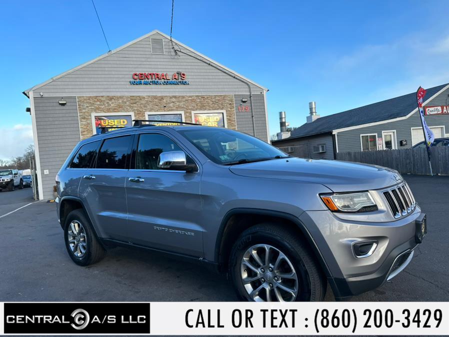 2015 Jeep Grand Cherokee 4WD 4dr Limited, available for sale in East Windsor, Connecticut | Central A/S LLC. East Windsor, Connecticut 2015 Jeep Grand Cherokee 4WD 4dr Limited, available for sale in East Windsor, Connecticut | Central A/S LLC. East Windsor, Connecticut