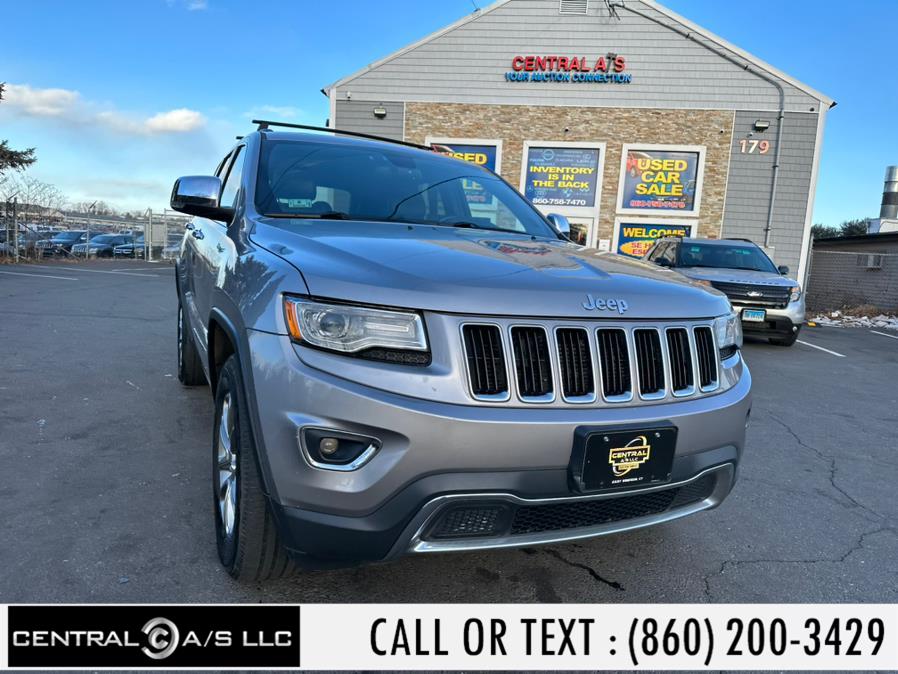 2015 Jeep Grand Cherokee 4WD 4dr Limited, available for sale in East Windsor, Connecticut | Central A/S LLC. East Windsor, Connecticut 2015 Jeep Grand Cherokee 4WD 4dr Limited, available for sale in East Windsor, Connecticut | Central A/S LLC. East Windsor, Connecticut