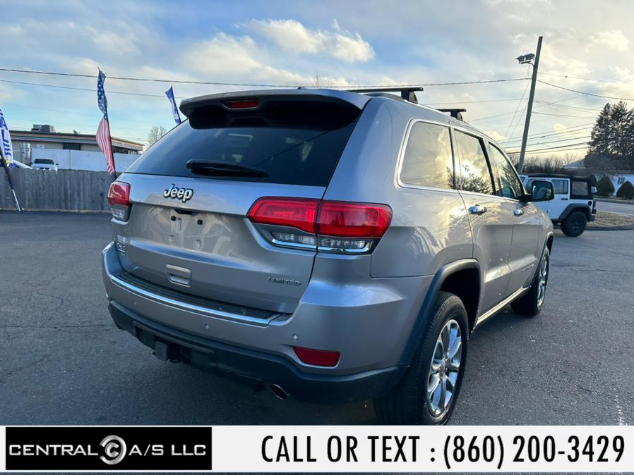 2015 Jeep Grand Cherokee 4WD 4dr Limited, available for sale in East Windsor, Connecticut | Central A/S LLC. East Windsor, Connecticut 2015 Jeep Grand Cherokee 4WD 4dr Limited, available for sale in East Windsor, Connecticut | Central A/S LLC. East Windsor, Connecticut