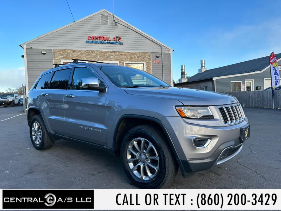 2015 Jeep Grand Cherokee 4WD 4dr Limited, available for sale in East Windsor, Connecticut | Central A/S LLC. East Windsor, Connecticut 2015 Jeep Grand Cherokee 4WD 4dr Limited, available for sale in East Windsor, Connecticut | Central A/S LLC. East Windsor, Connecticut