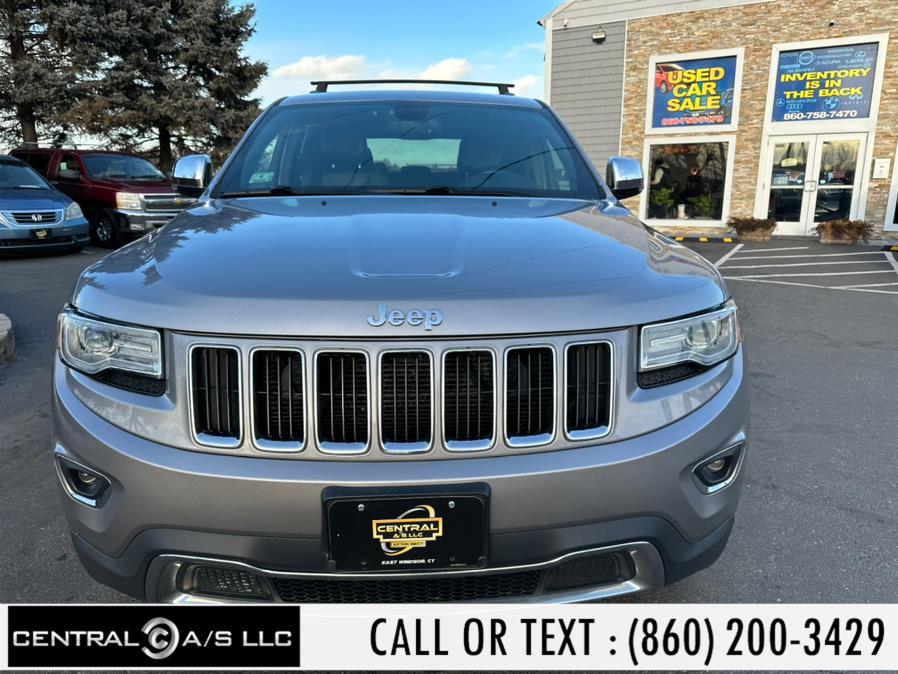 2015 Jeep Grand Cherokee 4WD 4dr Limited, available for sale in East Windsor, Connecticut | Central A/S LLC. East Windsor, Connecticut 2015 Jeep Grand Cherokee 4WD 4dr Limited, available for sale in East Windsor, Connecticut | Central A/S LLC. East Windsor, Connecticut