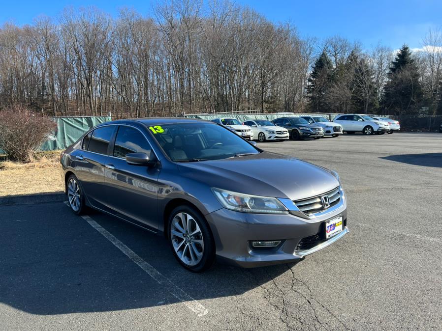 2013 Honda Accord Sdn 4dr I4 CVT Sport, available for sale in Berlin, Connecticut | Tru Auto Mall. Berlin, Connecticut 2013 Honda Accord Sdn 4dr I4 CVT Sport, available for sale in Berlin, Connecticut | Tru Auto Mall. Berlin, Connecticut
