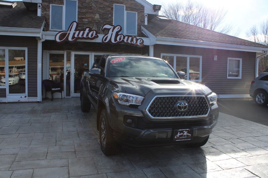 2018 Toyota Tacoma TRD Sport Double Cab 6'' Bed V6 4x4 AT (Natl), available for sale in Plantsville, Connecticut | Auto House of Luxury. Plantsville, Connecticut 2018 Toyota Tacoma TRD Sport Double Cab 6'' Bed V6 4x4 AT (Natl), available for sale in Plantsville, Connecticut | Auto House of Luxury. Plantsville, Connecticut
