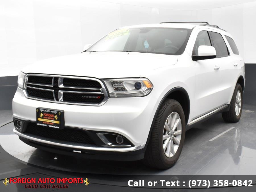 2020 Dodge Durango SXT Plus AWD 4dr SUV, available for sale in Irvington, New Jersey | Foreign Auto Imports. Irvington, New Jersey