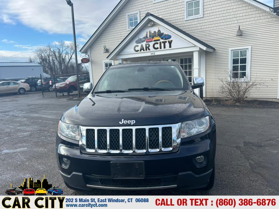 2011 Jeep Grand Cherokee 4WD 4dr Overland, available for sale in East Windsor, Connecticut | Car City LLC. East Windsor, Connecticut 2011 Jeep Grand Cherokee 4WD 4dr Overland, available for sale in East Windsor, Connecticut | Car City LLC. East Windsor, Connecticut