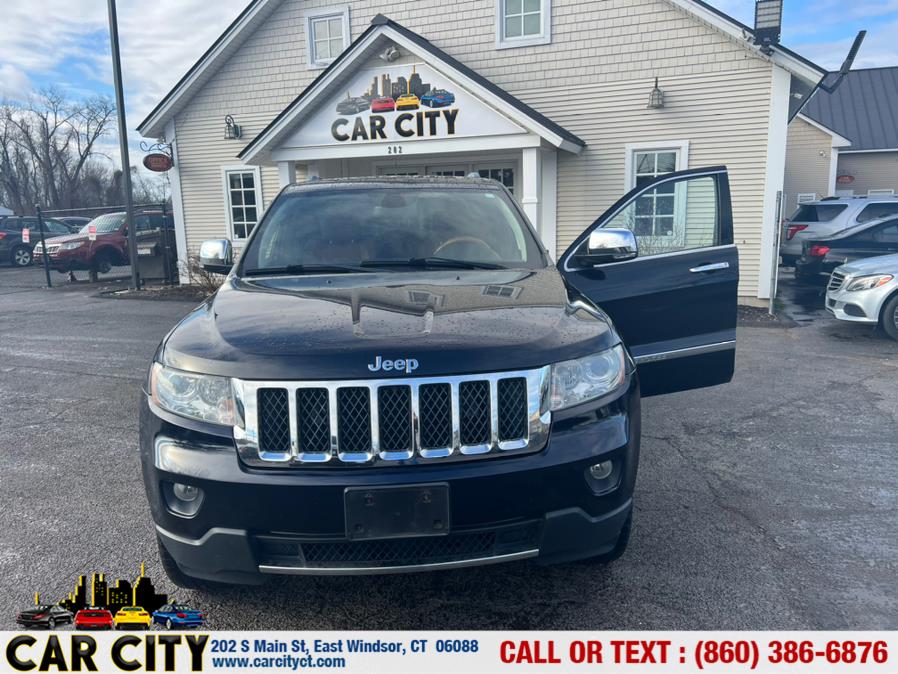 2011 Jeep Grand Cherokee 4WD 4dr Overland, available for sale in East Windsor, Connecticut | Car City LLC. East Windsor, Connecticut 2011 Jeep Grand Cherokee 4WD 4dr Overland, available for sale in East Windsor, Connecticut | Car City LLC. East Windsor, Connecticut