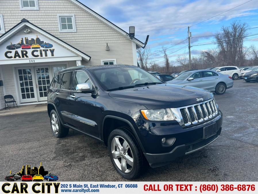 2011 Jeep Grand Cherokee 4WD 4dr Overland, available for sale in East Windsor, Connecticut | Car City LLC. East Windsor, Connecticut 2011 Jeep Grand Cherokee 4WD 4dr Overland, available for sale in East Windsor, Connecticut | Car City LLC. East Windsor, Connecticut