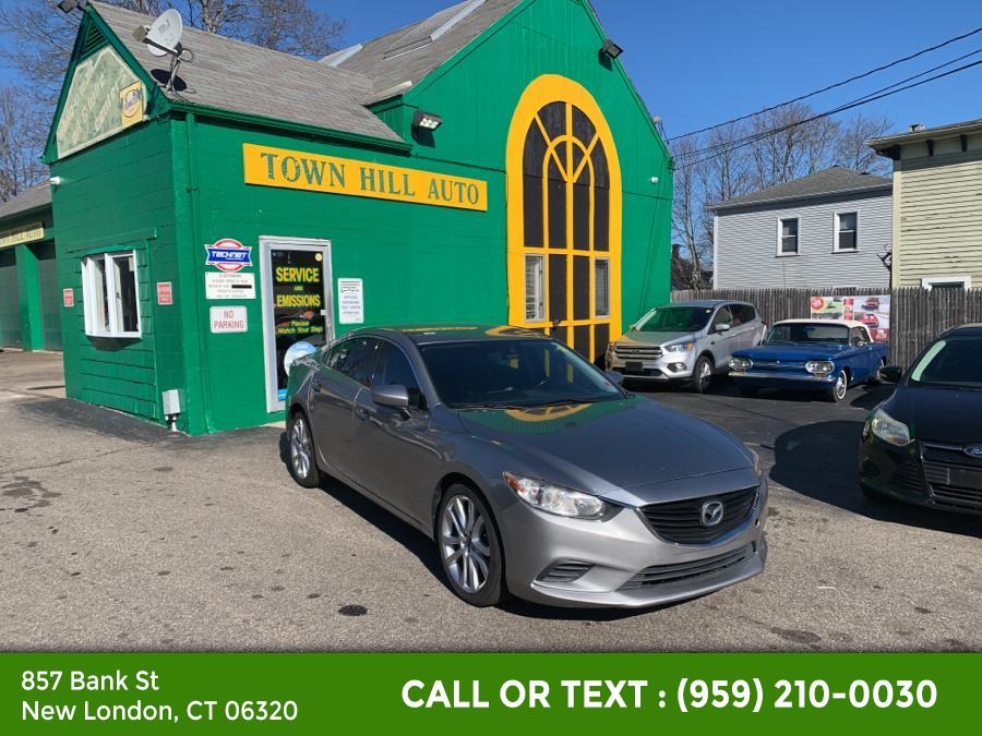 2015 Mazda Mazda6 4dr Sdn Auto i Touring, available for sale in New London, Connecticut | McAvoy Inc dba Town Hill Auto. New London, Connecticut