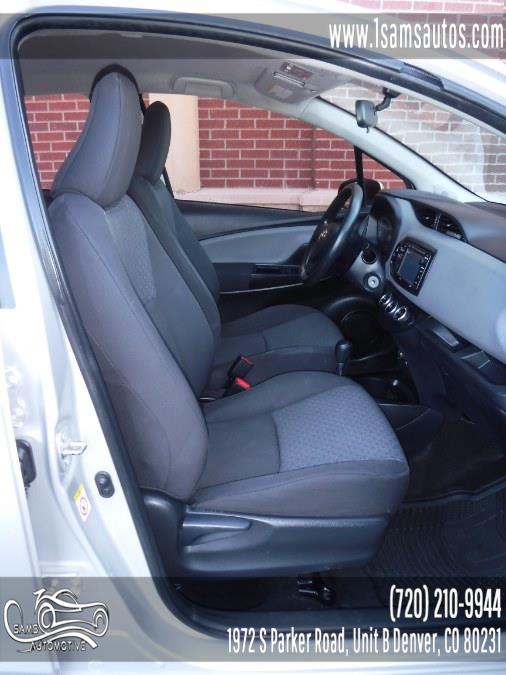 2015 Toyota Yaris 5dr Liftback Auto L (Natl), available for sale in Denver, Colorado | Sam's Automotive. Denver, Colorado 2015 Toyota Yaris 5dr Liftback Auto L (Natl), available for sale in Denver, Colorado | Sam's Automotive. Denver, Colorado