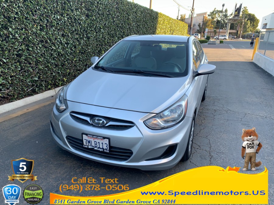 2013 Hyundai Accent 4dr Sdn Auto GLS, available for sale in Garden Grove, California | Speedline Motors. Garden Grove, California