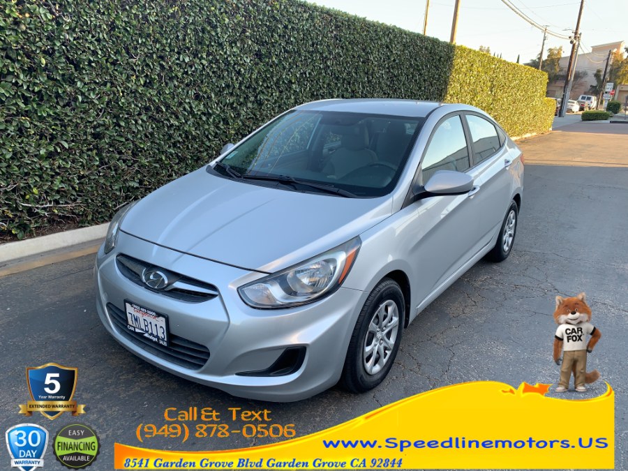 2013 Hyundai Accent 4dr Sdn Auto GLS, available for sale in Garden Grove, California | Speedline Motors. Garden Grove, California 2013 Hyundai Accent 4dr Sdn Auto GLS, available for sale in Garden Grove, California | Speedline Motors. Garden Grove, California