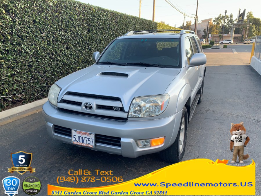 2004 Toyota 4Runner 4dr SR5 Sport V8 Auto (Natl), available for sale in Garden Grove, California | Speedline Motors. Garden Grove, California 2004 Toyota 4Runner 4dr SR5 Sport V8 Auto (Natl), available for sale in Garden Grove, California | Speedline Motors. Garden Grove, California