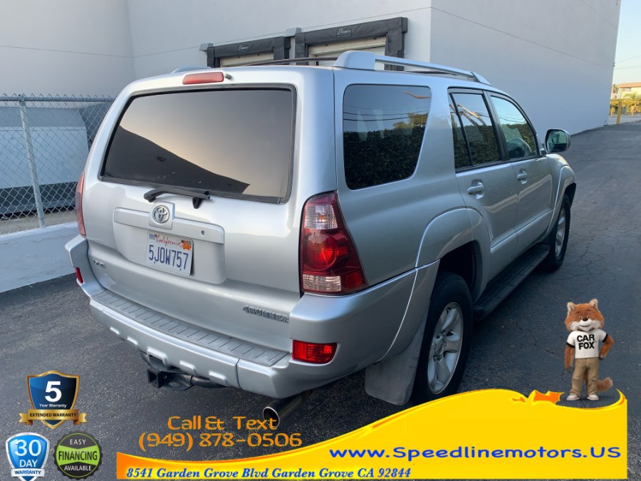 2004 Toyota 4Runner 4dr SR5 Sport V8 Auto (Natl), available for sale in Garden Grove, California | Speedline Motors. Garden Grove, California 2004 Toyota 4Runner 4dr SR5 Sport V8 Auto (Natl), available for sale in Garden Grove, California | Speedline Motors. Garden Grove, California