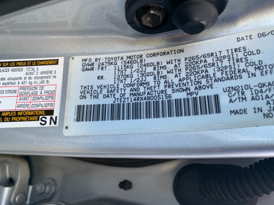 2004 Toyota 4Runner 4dr SR5 Sport V8 Auto (Natl), available for sale in Garden Grove, California | Speedline Motors. Garden Grove, California 2004 Toyota 4Runner 4dr SR5 Sport V8 Auto (Natl), available for sale in Garden Grove, California | Speedline Motors. Garden Grove, California
