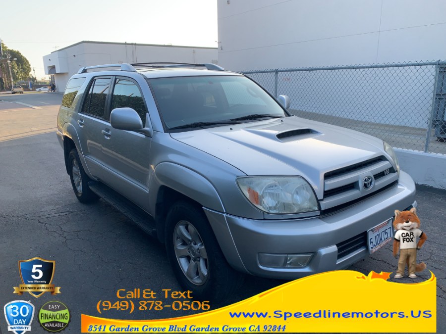 2004 Toyota 4Runner 4dr SR5 Sport V8 Auto (Natl), available for sale in Garden Grove, California | Speedline Motors. Garden Grove, California 2004 Toyota 4Runner 4dr SR5 Sport V8 Auto (Natl), available for sale in Garden Grove, California | Speedline Motors. Garden Grove, California