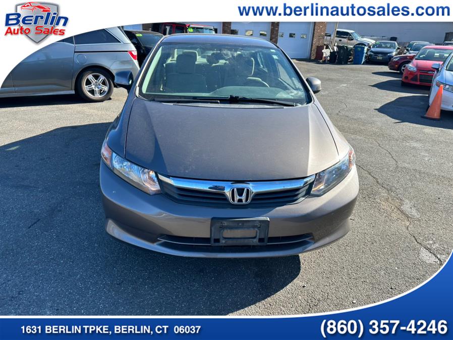 2012 Honda Civic Sdn 4dr Auto LX, available for sale in Berlin, Connecticut | Berlin Auto Sales LLC. Berlin, Connecticut 2012 Honda Civic Sdn 4dr Auto LX, available for sale in Berlin, Connecticut | Berlin Auto Sales LLC. Berlin, Connecticut