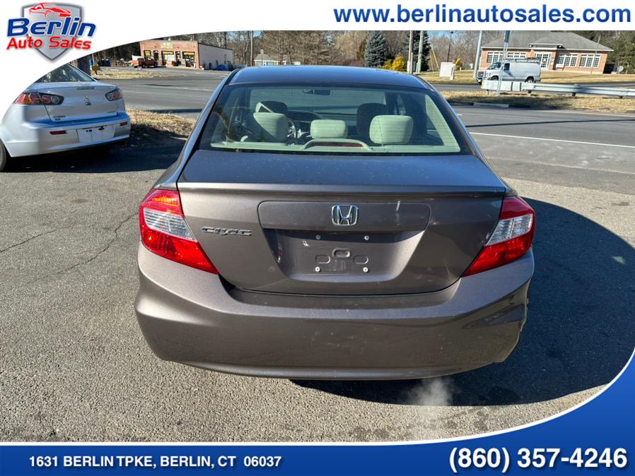 2012 Honda Civic Sdn 4dr Auto LX, available for sale in Berlin, Connecticut | Berlin Auto Sales LLC. Berlin, Connecticut 2012 Honda Civic Sdn 4dr Auto LX, available for sale in Berlin, Connecticut | Berlin Auto Sales LLC. Berlin, Connecticut