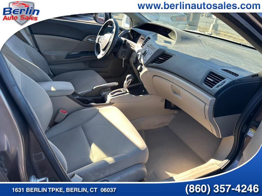 2012 Honda Civic Sdn 4dr Auto LX, available for sale in Berlin, Connecticut | Berlin Auto Sales LLC. Berlin, Connecticut 2012 Honda Civic Sdn 4dr Auto LX, available for sale in Berlin, Connecticut | Berlin Auto Sales LLC. Berlin, Connecticut