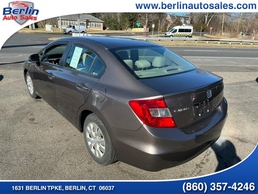 2012 Honda Civic Sdn 4dr Auto LX, available for sale in Berlin, Connecticut | Berlin Auto Sales LLC. Berlin, Connecticut 2012 Honda Civic Sdn 4dr Auto LX, available for sale in Berlin, Connecticut | Berlin Auto Sales LLC. Berlin, Connecticut