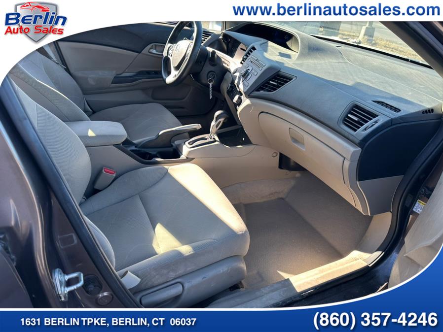 2012 Honda Civic Sdn 4dr Auto LX, available for sale in Berlin, Connecticut | Berlin Auto Sales LLC. Berlin, Connecticut 2012 Honda Civic Sdn 4dr Auto LX, available for sale in Berlin, Connecticut | Berlin Auto Sales LLC. Berlin, Connecticut