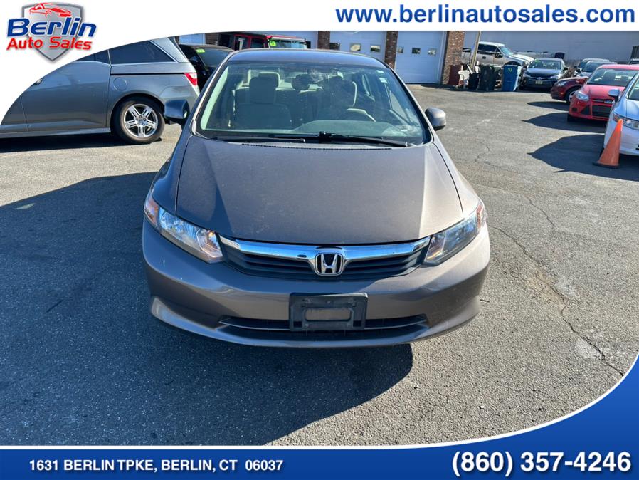 2012 Honda Civic Sdn 4dr Auto LX, available for sale in Berlin, Connecticut | Berlin Auto Sales LLC. Berlin, Connecticut 2012 Honda Civic Sdn 4dr Auto LX, available for sale in Berlin, Connecticut | Berlin Auto Sales LLC. Berlin, Connecticut