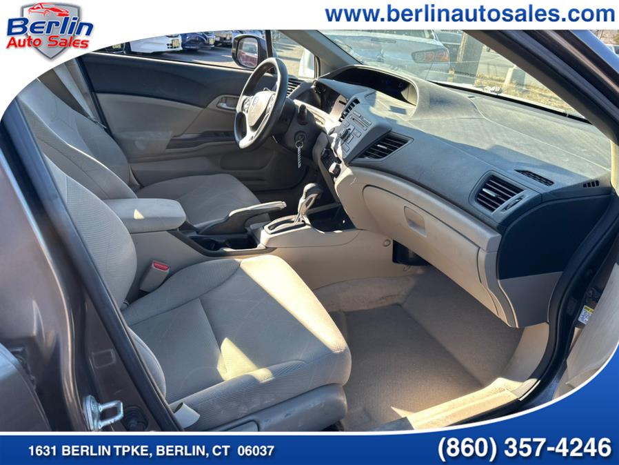 2012 Honda Civic Sdn 4dr Auto LX, available for sale in Berlin, Connecticut | Berlin Auto Sales LLC. Berlin, Connecticut 2012 Honda Civic Sdn 4dr Auto LX, available for sale in Berlin, Connecticut | Berlin Auto Sales LLC. Berlin, Connecticut