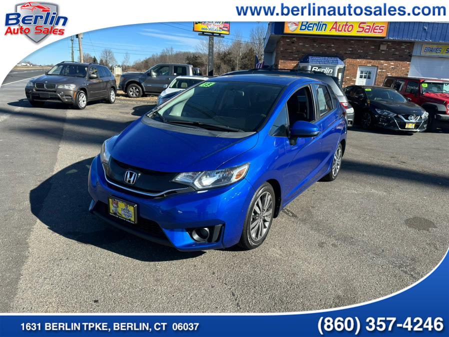 2015 Honda Fit 5dr HB CVT EX-L w/Navi, available for sale in Berlin, Connecticut | Berlin Auto Sales LLC. Berlin, Connecticut 2015 Honda Fit 5dr HB CVT EX-L w/Navi, available for sale in Berlin, Connecticut | Berlin Auto Sales LLC. Berlin, Connecticut
