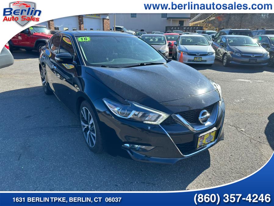 2016 Nissan Maxima 4dr Sdn 3.5 Platinum, available for sale in Berlin, Connecticut | Berlin Auto Sales LLC. Berlin, Connecticut 2016 Nissan Maxima 4dr Sdn 3.5 Platinum, available for sale in Berlin, Connecticut | Berlin Auto Sales LLC. Berlin, Connecticut