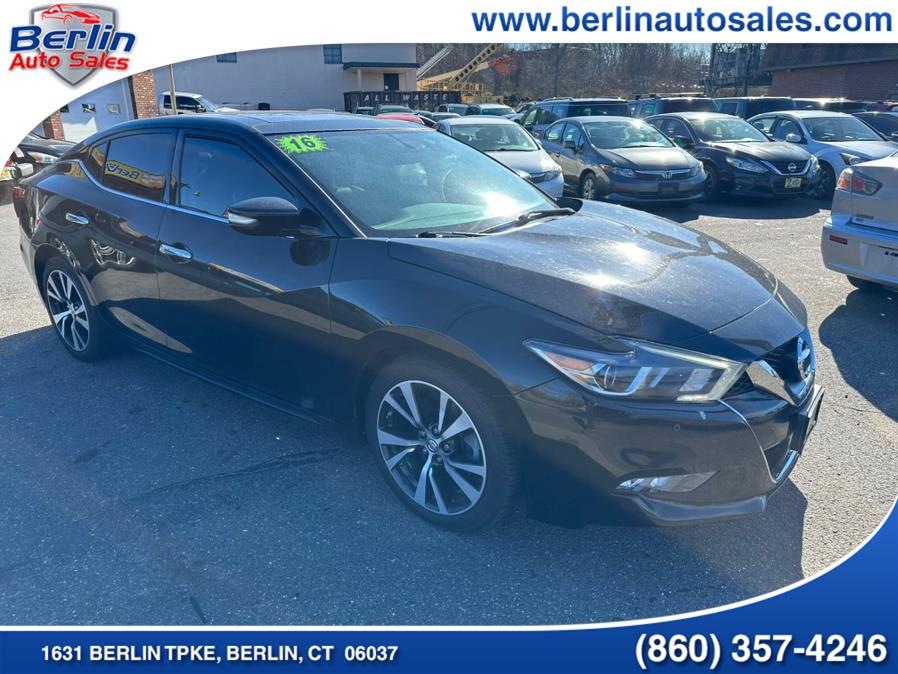 2016 Nissan Maxima 4dr Sdn 3.5 Platinum, available for sale in Berlin, Connecticut | Berlin Auto Sales LLC. Berlin, Connecticut 2016 Nissan Maxima 4dr Sdn 3.5 Platinum, available for sale in Berlin, Connecticut | Berlin Auto Sales LLC. Berlin, Connecticut